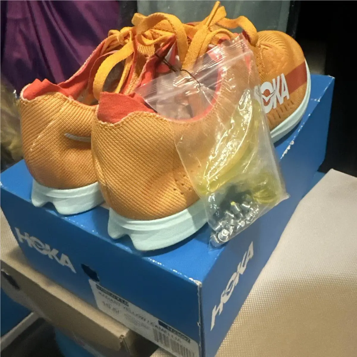 Hoka shoes - U Cielo X LD - Cielo - Orange (UPC: 0195719204006) 3