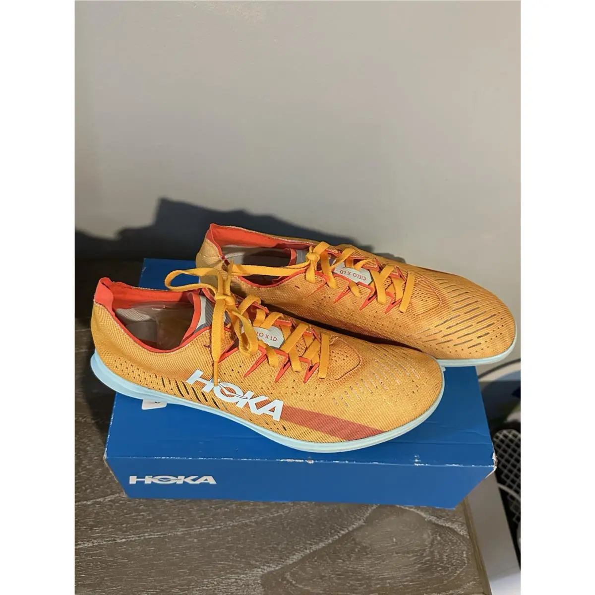 Hoka shoes - U Cielo X LD - Cielo - Orange (UPC: 0195719204006) 5