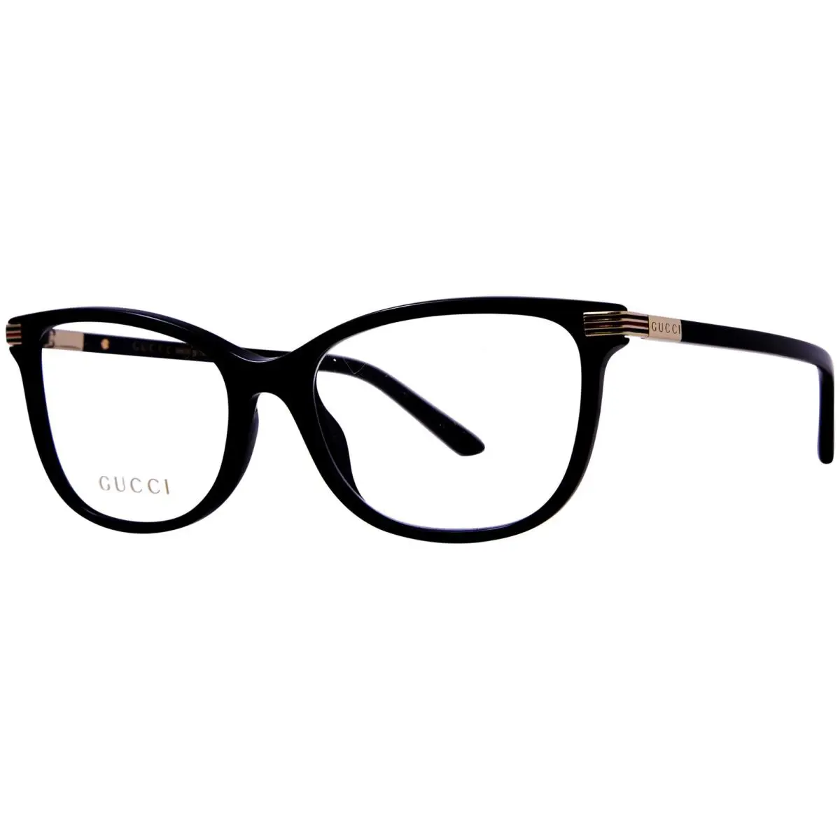 Gucci GG1451O 005 Eyeglasses Frame Women`s Havana Full Rim Cat Eye 54mm