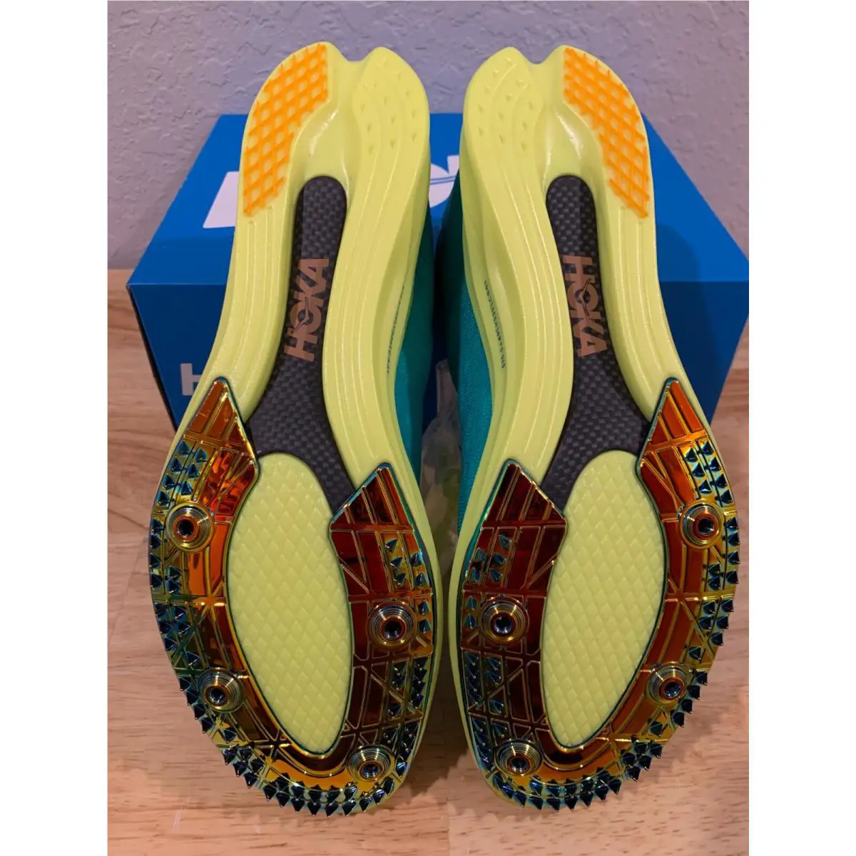 Hoka shoes - Hoka One One Cielo X - Green 3