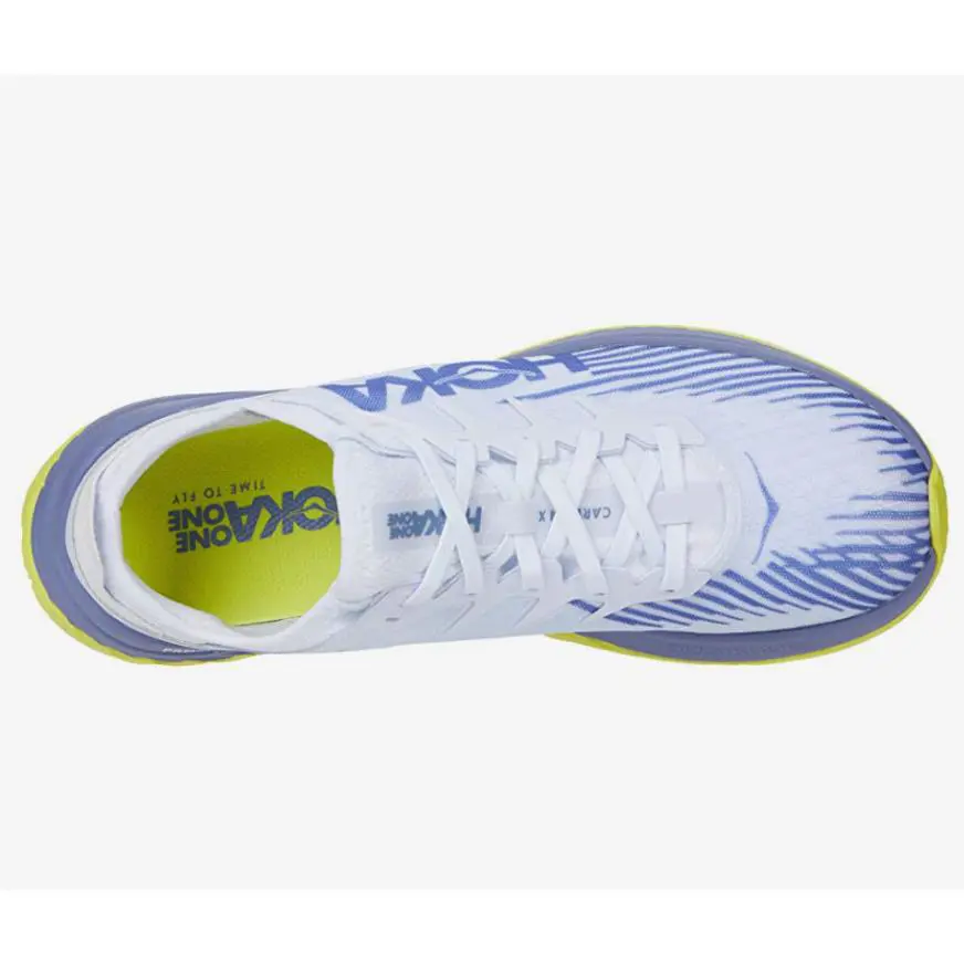 Hoka shoes - White Ice / Blue 1