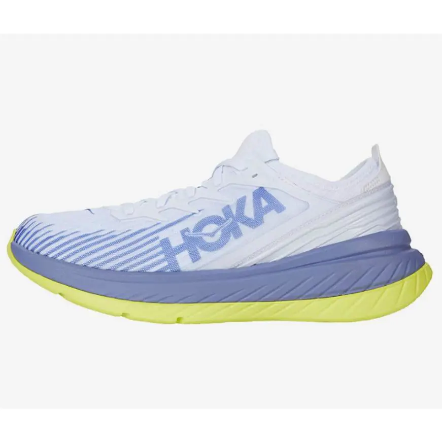 Hoka shoes - White Ice / Blue 2