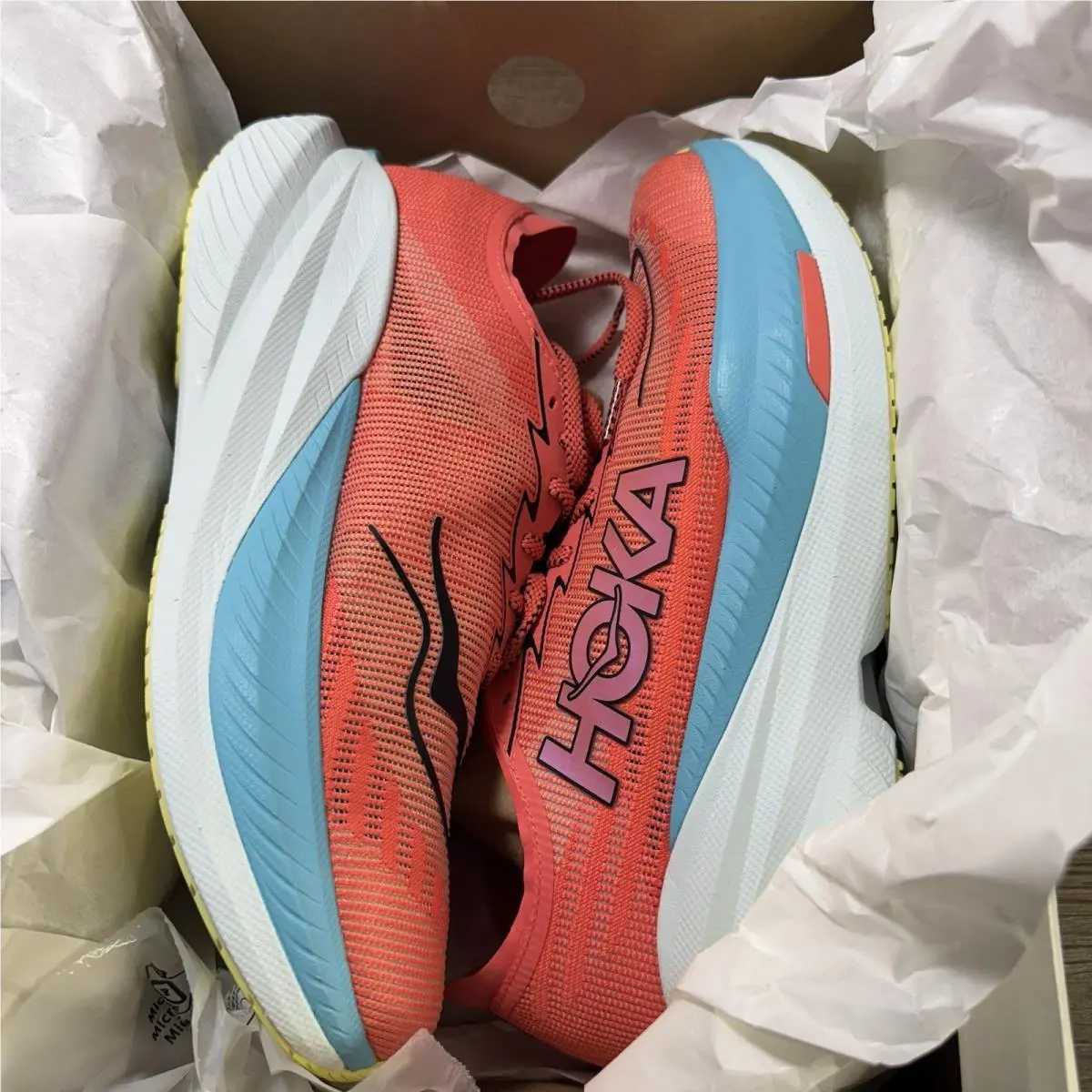 Hoka shoes - Hoka One One X 2 Grapefruit - 1155119 - Multicolor 1