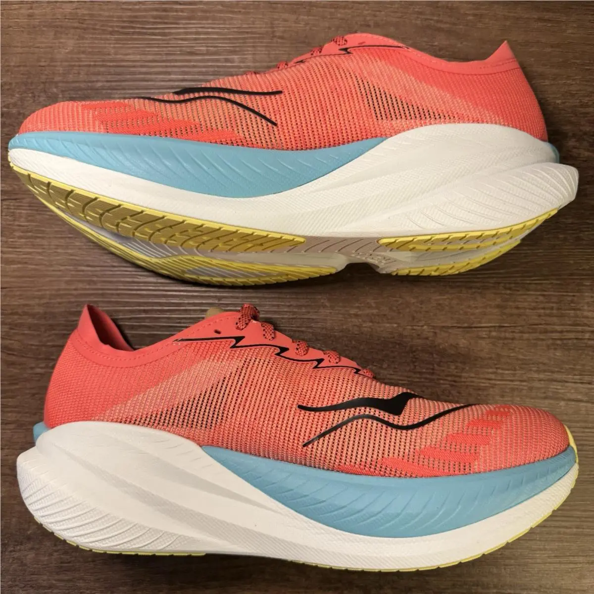 Hoka shoes - Hoka One One X 2 Grapefruit - 1155119 - Multicolor 4