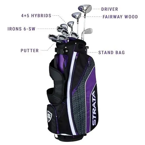 Callaway  - Strata Ultimate - Strata Ultimate - 4PKR190816007 - Purple (UPC: 0190228630827) 7