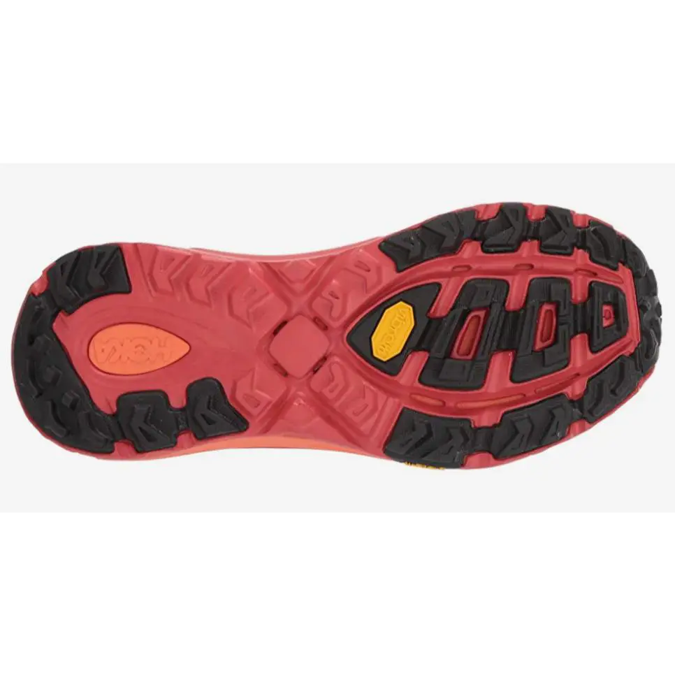 Hoka shoes - Black / Poppy Red 1