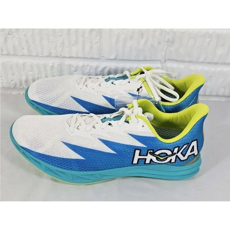 Hoka shoes - Hoka One One Crescendo MD - 1134520-CDVB - White/Diva Blue/Ceramic/Yellow 0