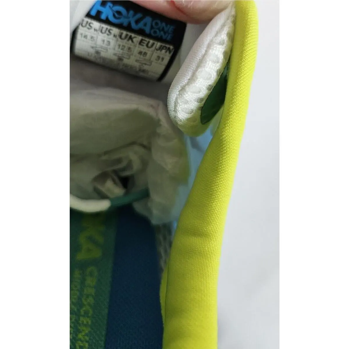 Hoka shoes - Hoka One One Crescendo MD - 1134520-CDVB - White/Diva Blue/Ceramic/Yellow 4