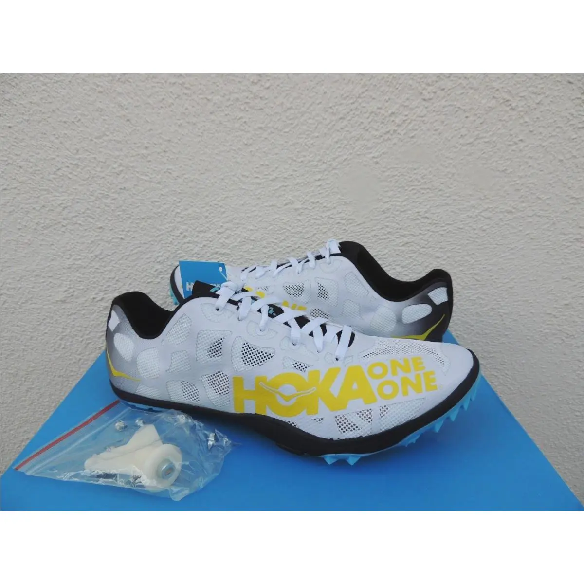 Hoka shoes - Hoka One One Rocket LD - Black/ Cyan (UPC: 191142325073) 1