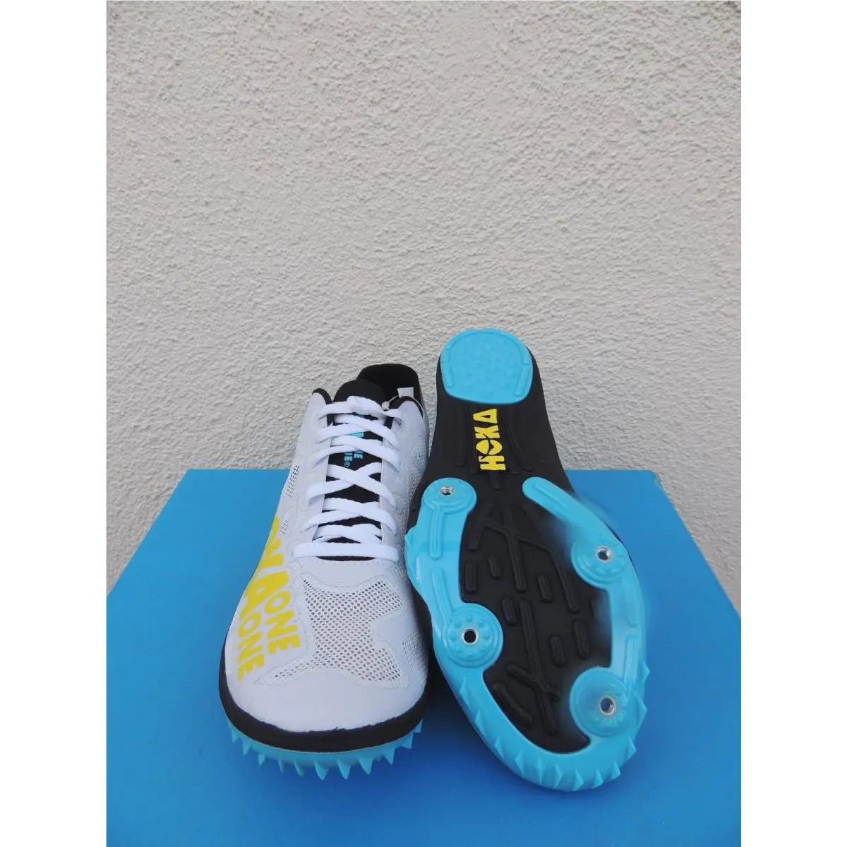 Hoka shoes - Hoka One One Rocket LD - Black/ Cyan (UPC: 191142325073) 3