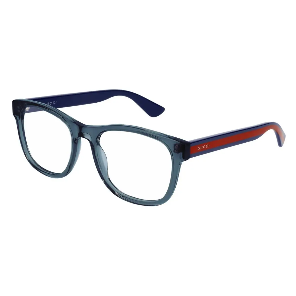 Gucci GG1346SK 002 Black Black Brown 56 mm Round Oval Panthos Men`s Sunglasses