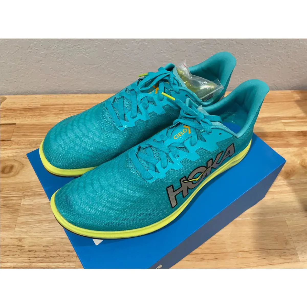 Hoka shoes - Hoka One One Cielo X - Green 1
