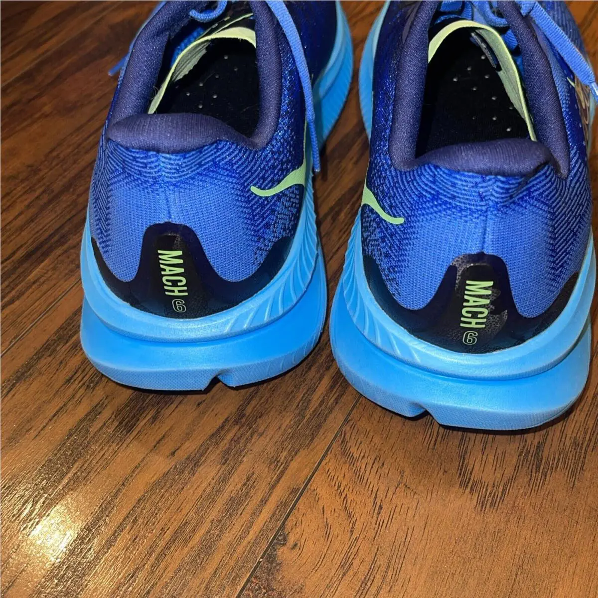 Hoka shoes - Hoka One One Mach 6 - Blue (UPC: 197634512549) 5
