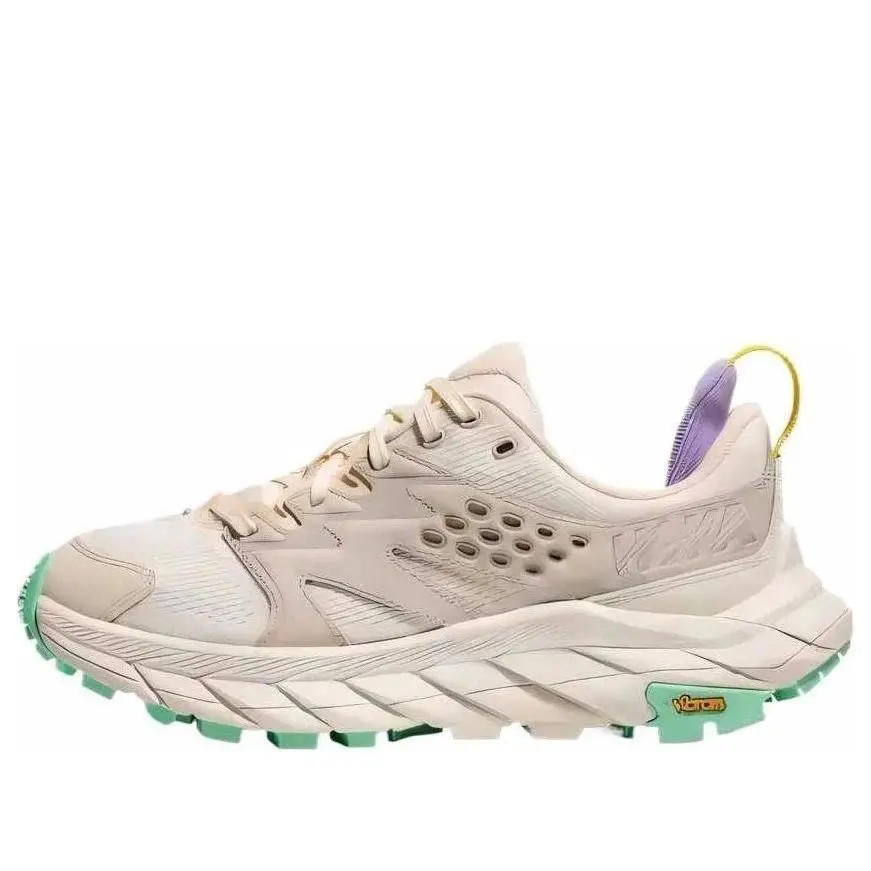 Hoka Anacap Breeze Low Women Running Shoes Size 8 B Beige Tan 1127921 Atf