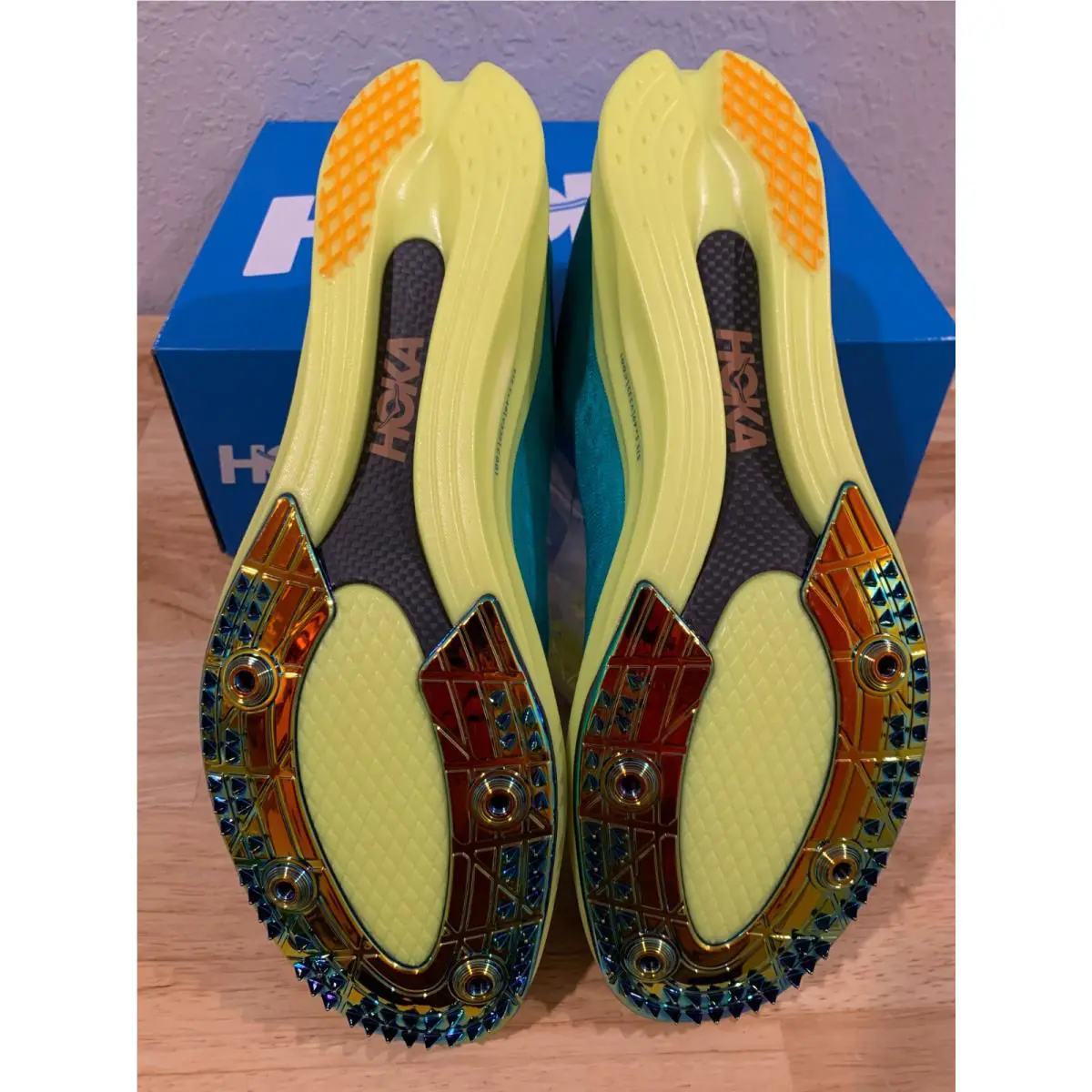 Hoka shoes - Hoka One One Cielo X - Green 3