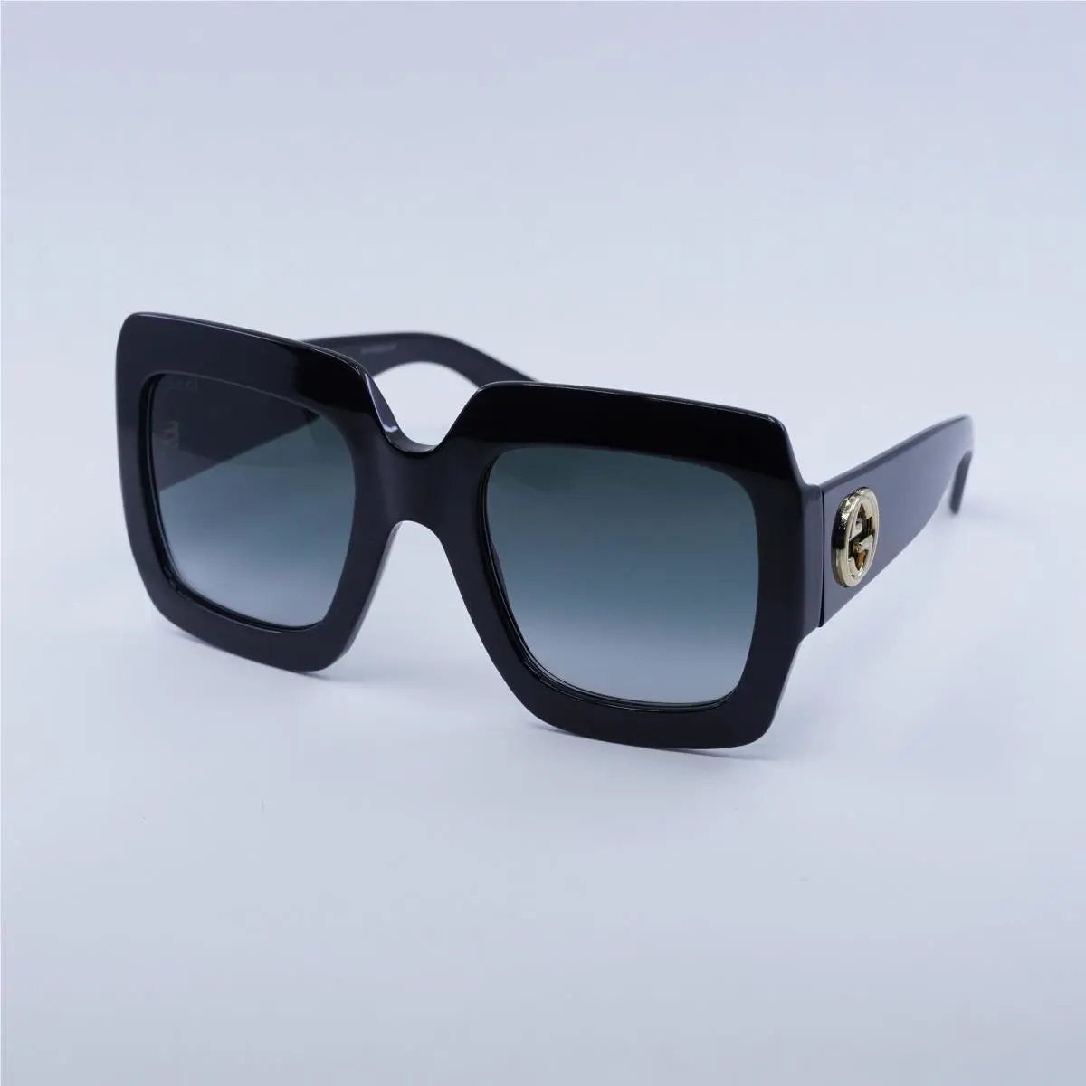 Gucci GG0053SN 001 Black/grey Gradient 54-25-140145 Sunglasses