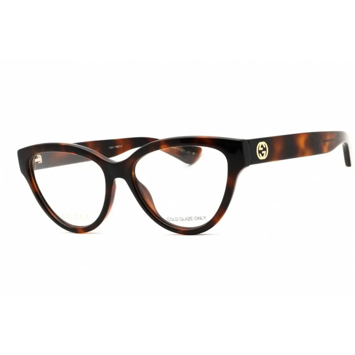 Gucci GG1581O 002 Eyeglasses Havana Frame 55mm