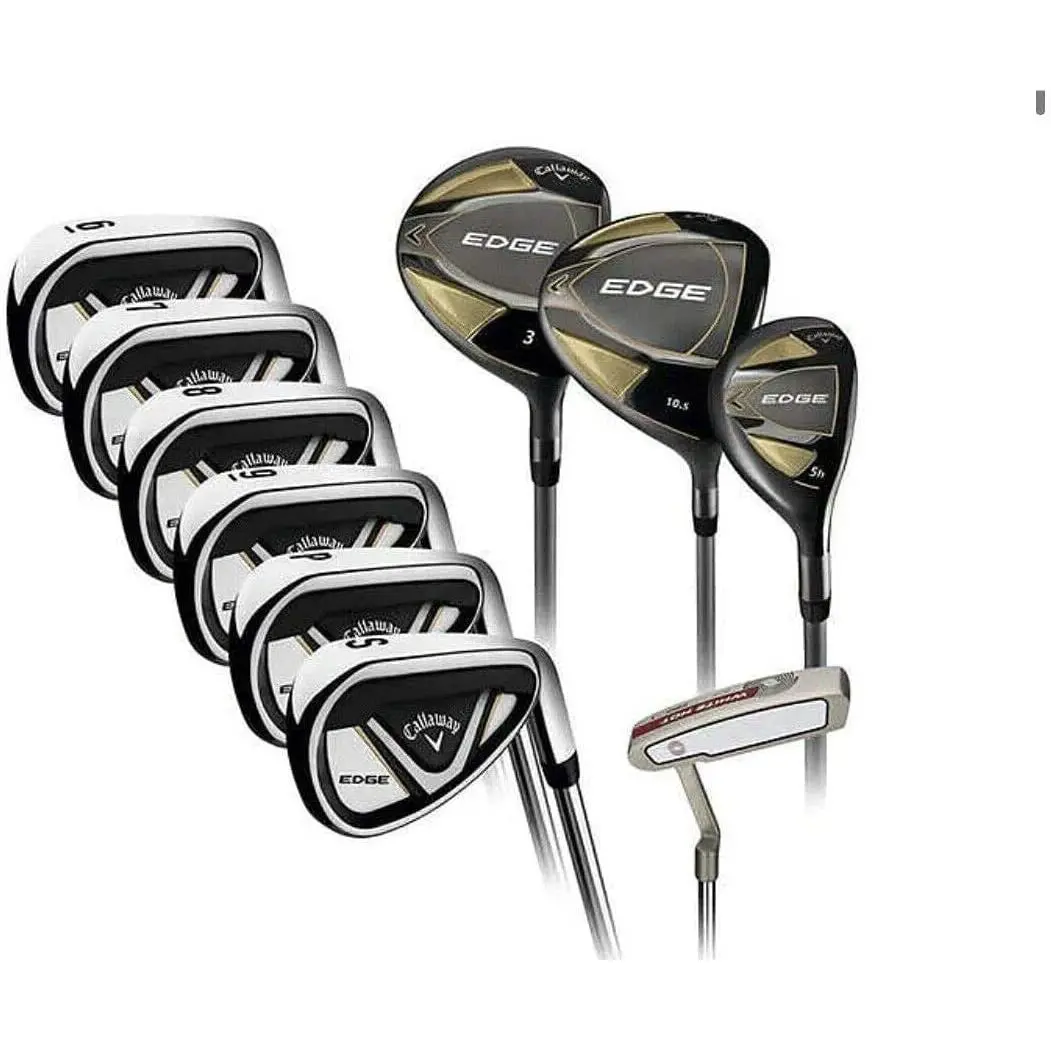 Callaway Edge 10 Piece Golf Clubs Set - Right Handed