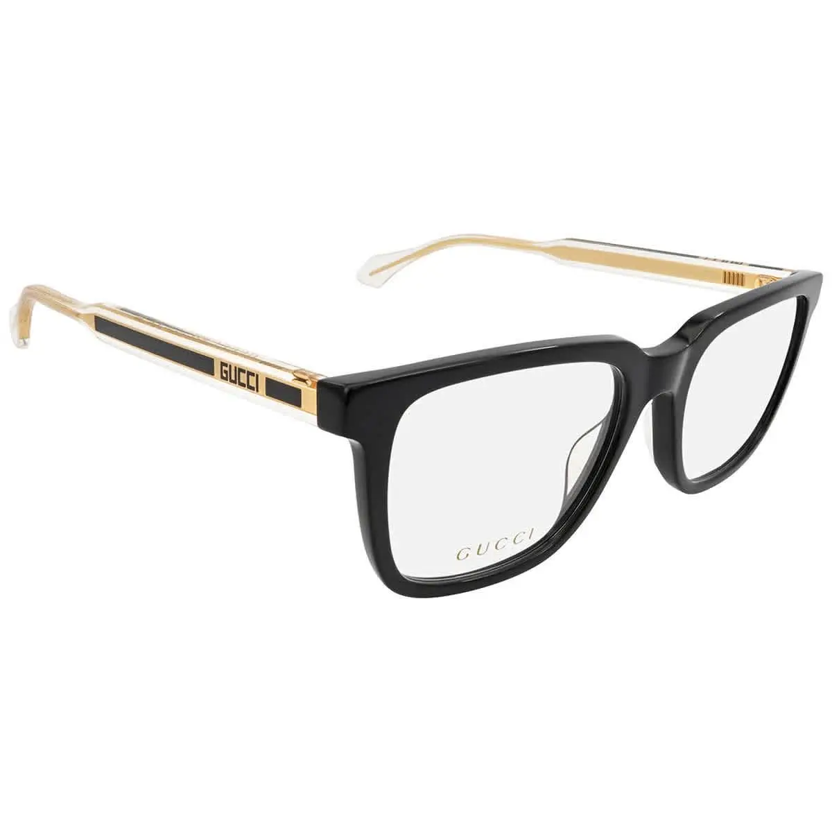 Gucci Demo Rectangular Men`s Eyeglasses GG0560ON 005 55 GG0560ON 005 55