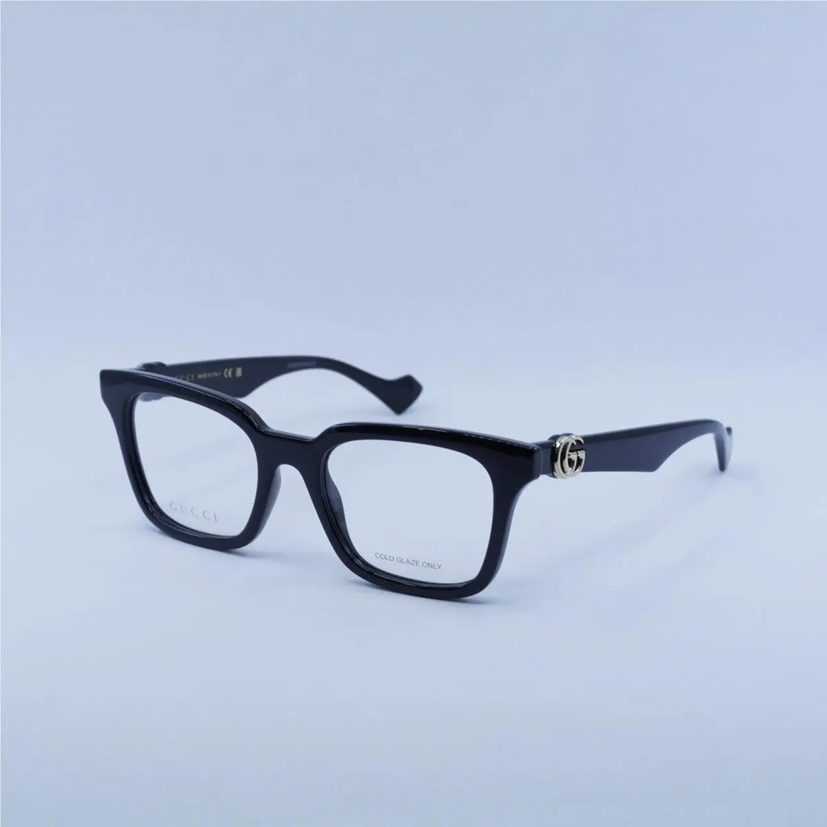 GG1728O 001 Shiny Black 51mm Eyeglasses by Gucci