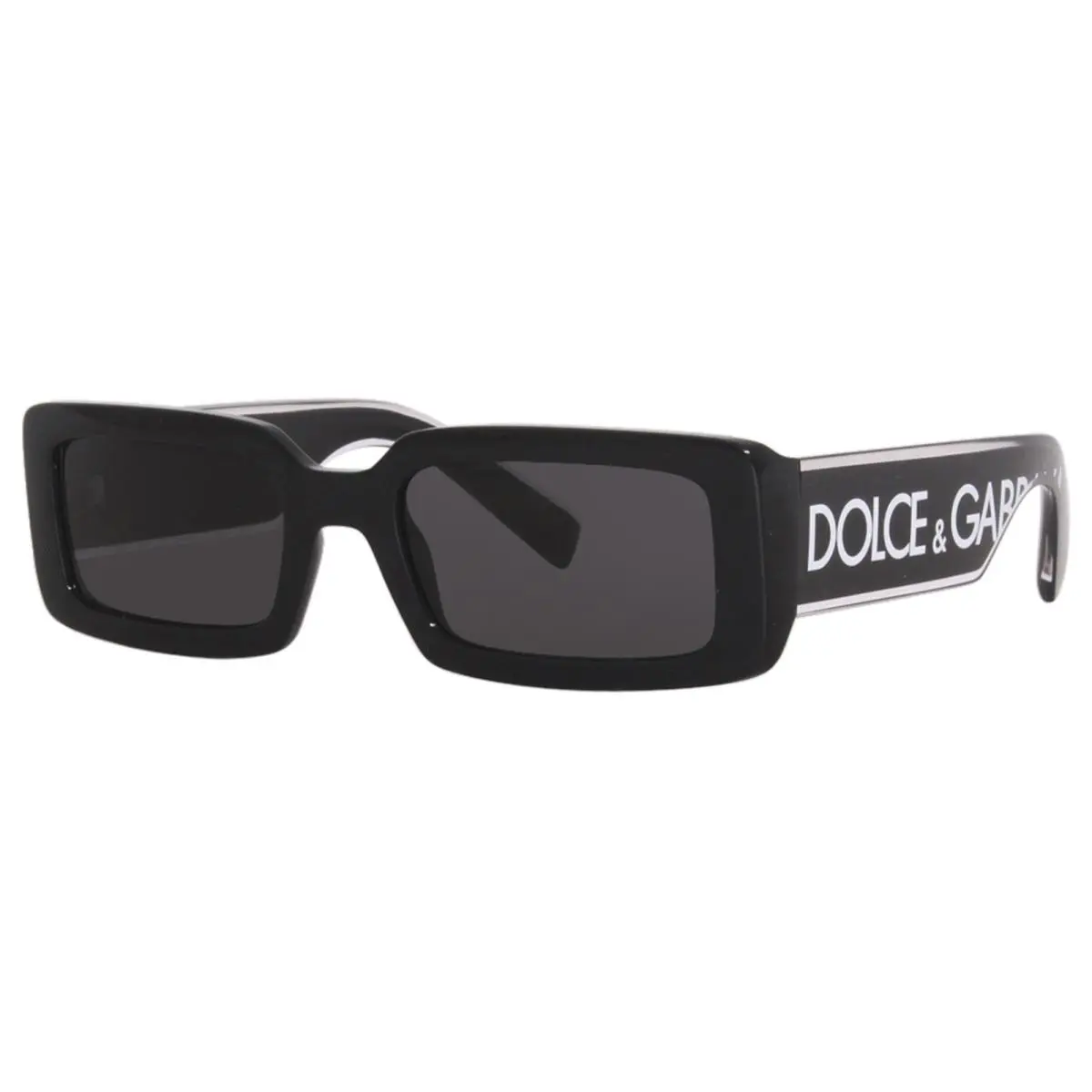 Dolce Gabbana DG6187 501/87 Sunglasses Women`s Black/dark Grey Lenses 53mm
