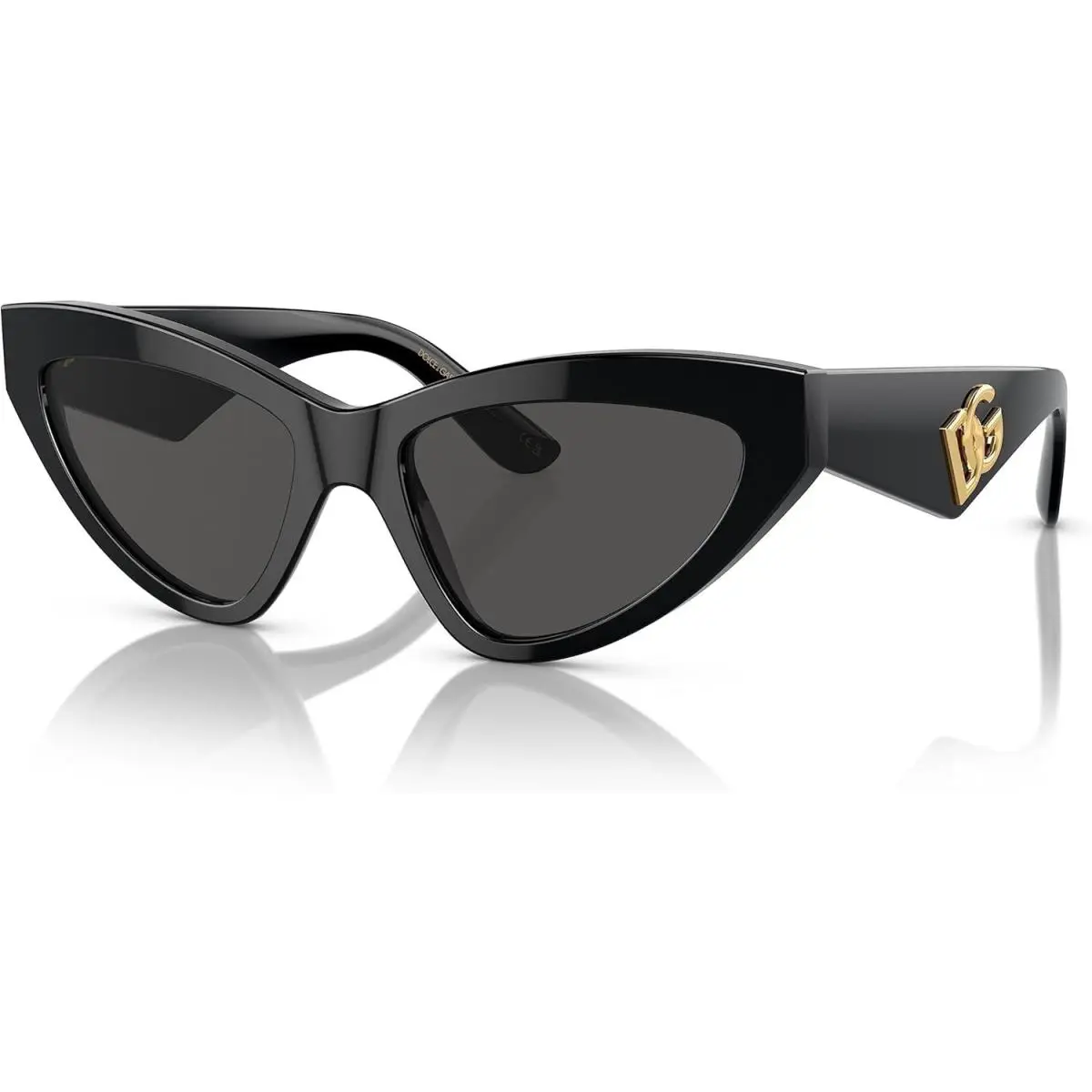 Dolce Gabbana Sunglasses DG4439 501/87 55mm Black / Dark Grey Lens