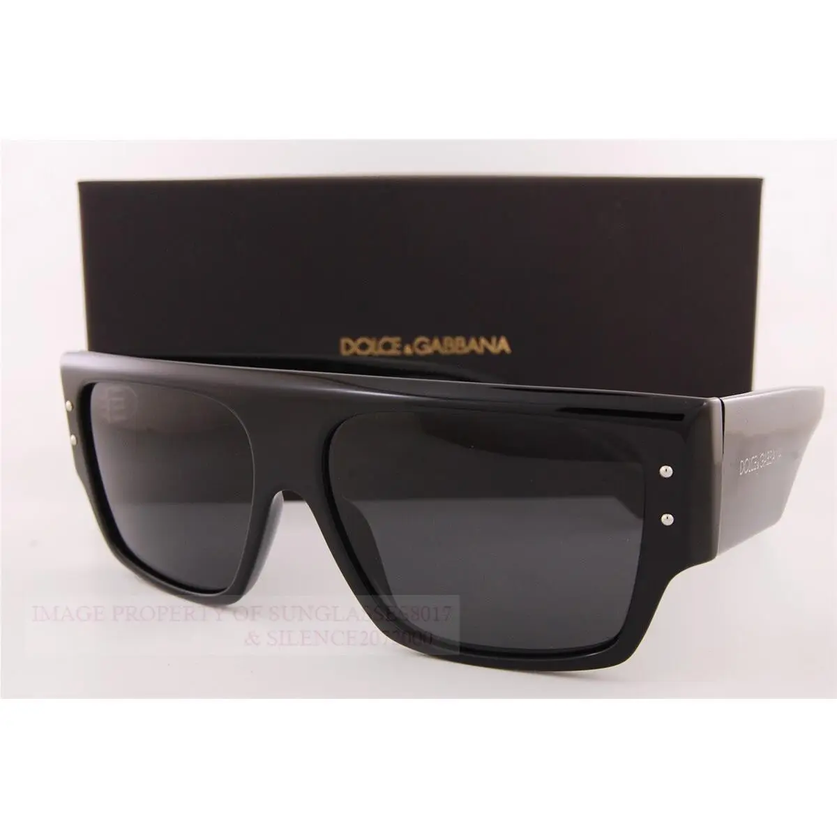 Dolce Gabbana Sunglasses DG 4459 501/87 Black/dark Grey Women by Dolce & Gabbana