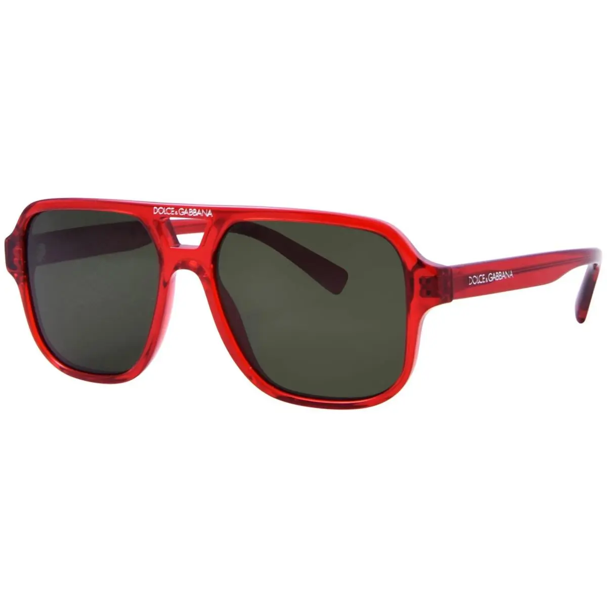 Dolce Gabbana DX4003 340971 Sunglasses Youth Kids Boy`s Red/green Pilot 50mm