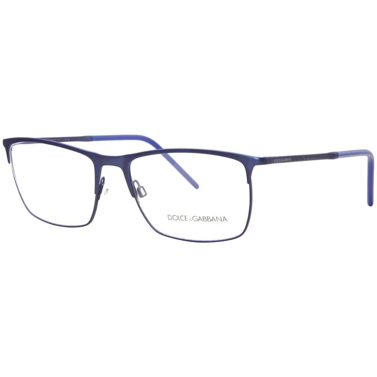 Dolce Gabbana DG1309 1358 Eyeglasses Frame Men`s Matte Navy Full Rim 57mm
