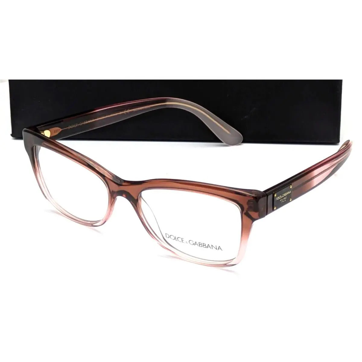 Dolce Gabbana DG3254 3060 Bordeaux Gradient Cat Eye Womens Eyeglasses 52mm