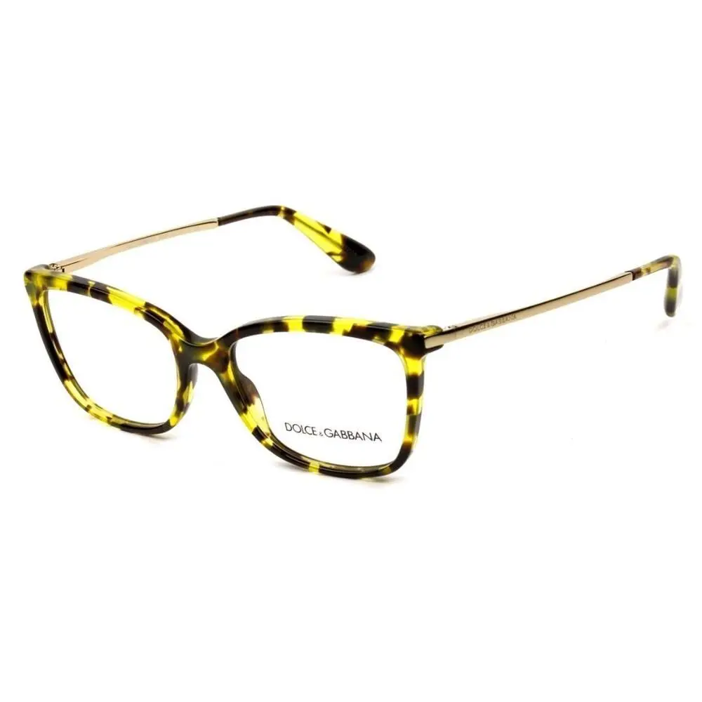Dolce Dolce & Gabbana DG 3243 2969 Gabbana DG 3243 2969 Tortoise Gold RX Eyeglasses 52-17-140 Mmitaly