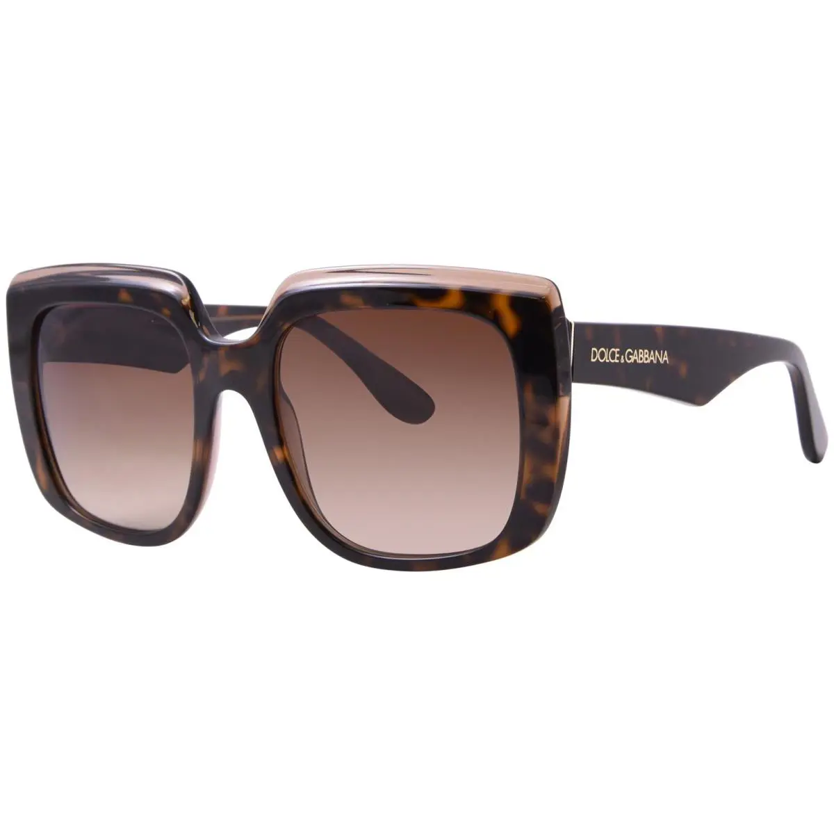 Dolce Gabbana DG4414 502/13 Sunglasses Women`s Havana/brown Gradient 54mm