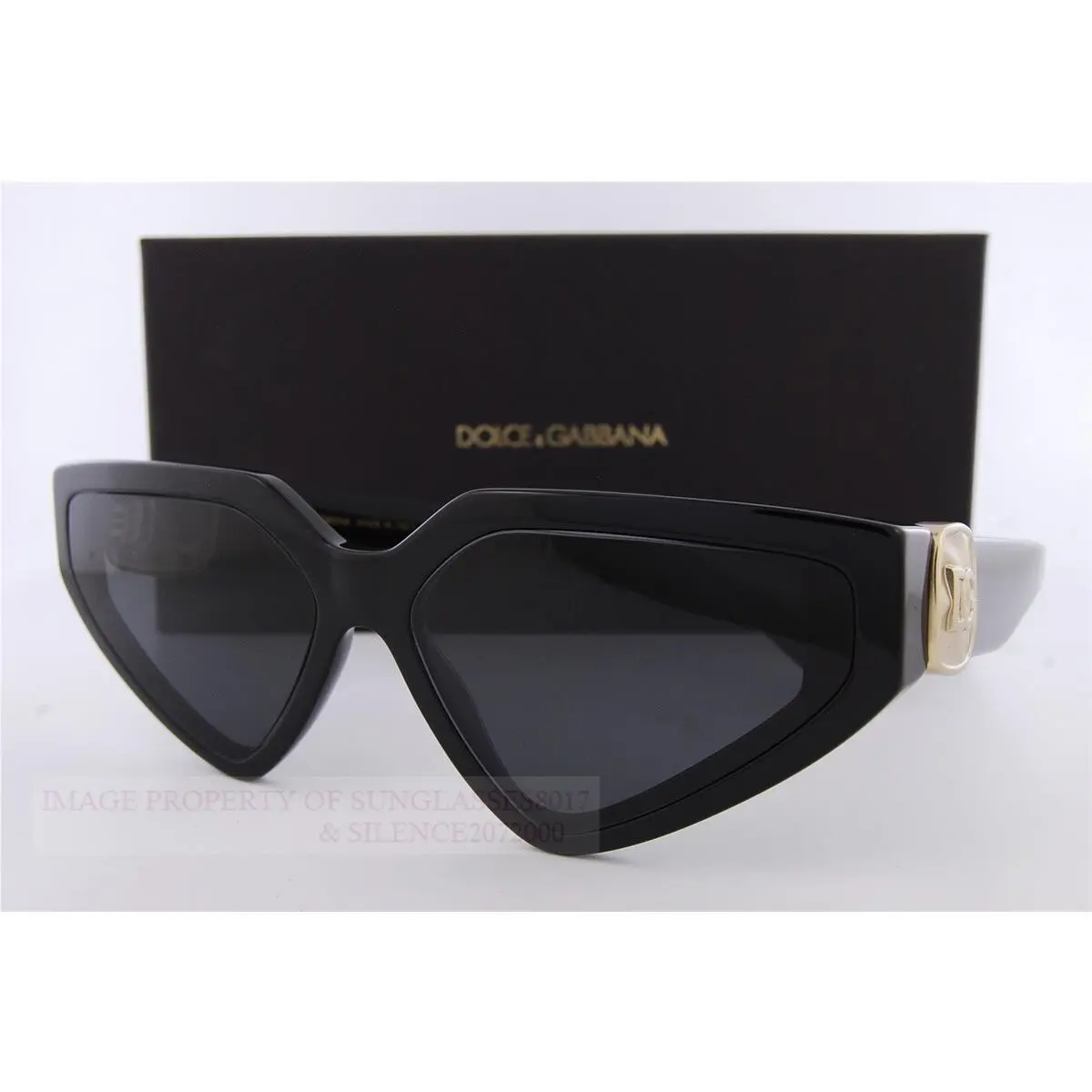 Dolce Gabbana Sunglasses DG 4469 501/87 Black/dark Grey For Women by Dolce & Gabbana