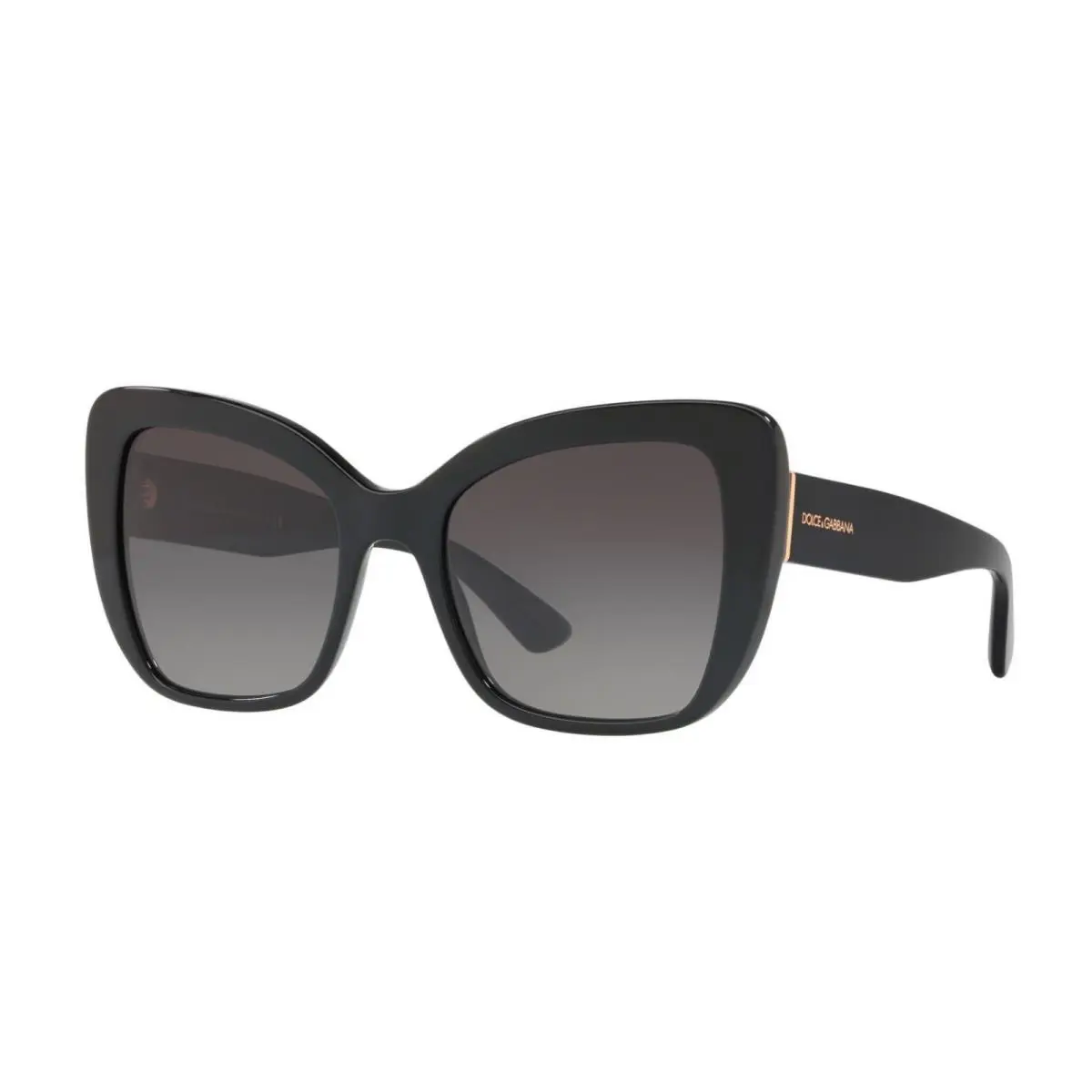 Dolce Gabbana Printed DG 4348 Black/grey Shaded 501/8G Sunglasses
