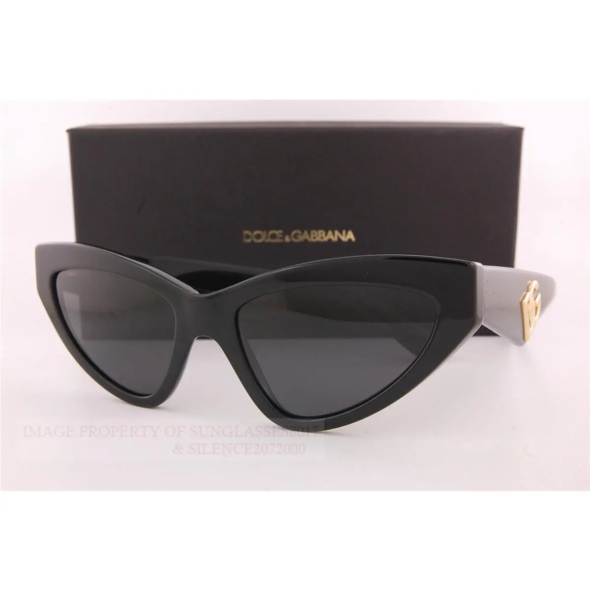 Dolce Gabbana Sunglasses DG 4439 501/87 Black/dark Grey Women