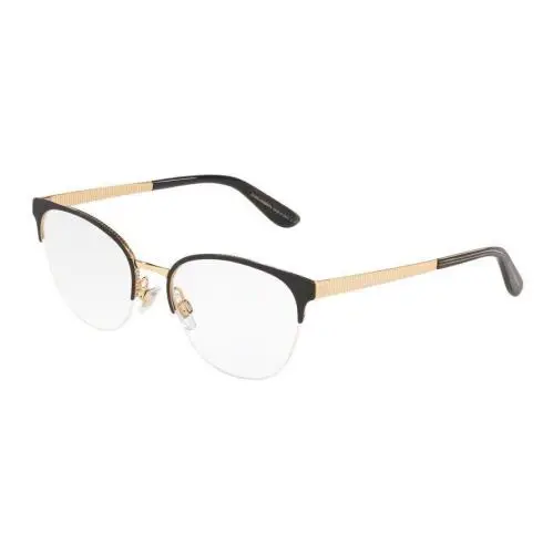 Dolce Gabbana DG1311 1311 Matte Black Gold Demo Lens 52 mm Women`s Eyeglasses