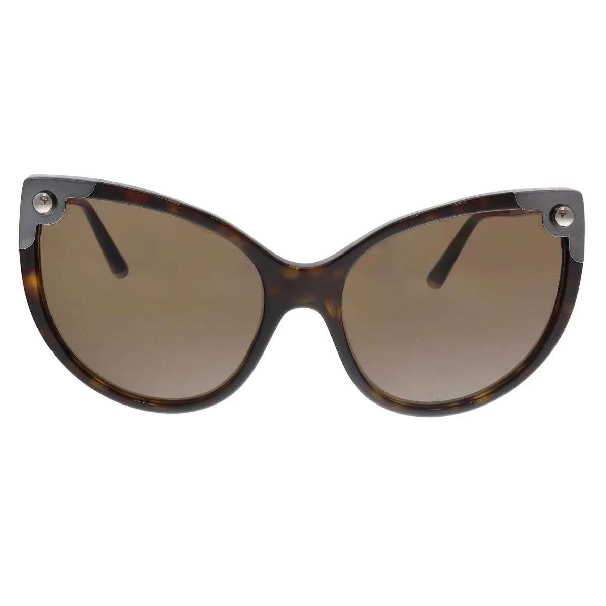 Dolce Gabbana DG4337 502/73 Dark Havana Cat Eye Sunglasses - Dark Havana, Frame: Dark Havana, Lens: Brown