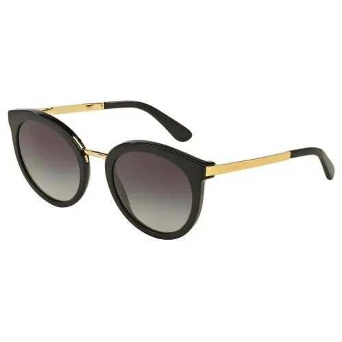 Dolce Gabbana DG 4268 Black/grey Shaded 501/8G Sunglasses by Dolce & Gabbana