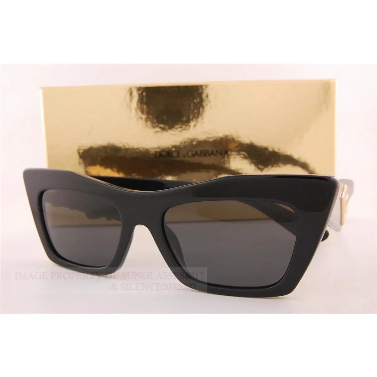 Dolce Gabbana Sunglasses DG 4435 501/87 Black/dark Grey Women