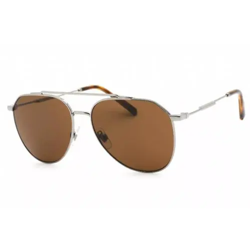 Dolce Gabbana 0DG2296 04/73 Sunglasses Gunmetal Frame Brown Lenses 58 Mm