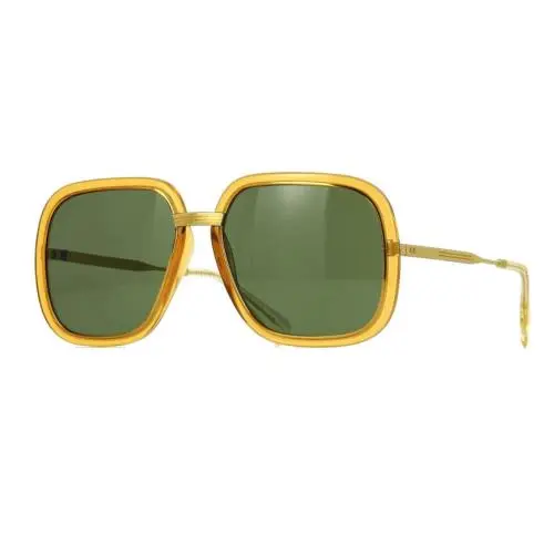 Gucci GG0905S 003 60 Transparent Brown Sunglasses