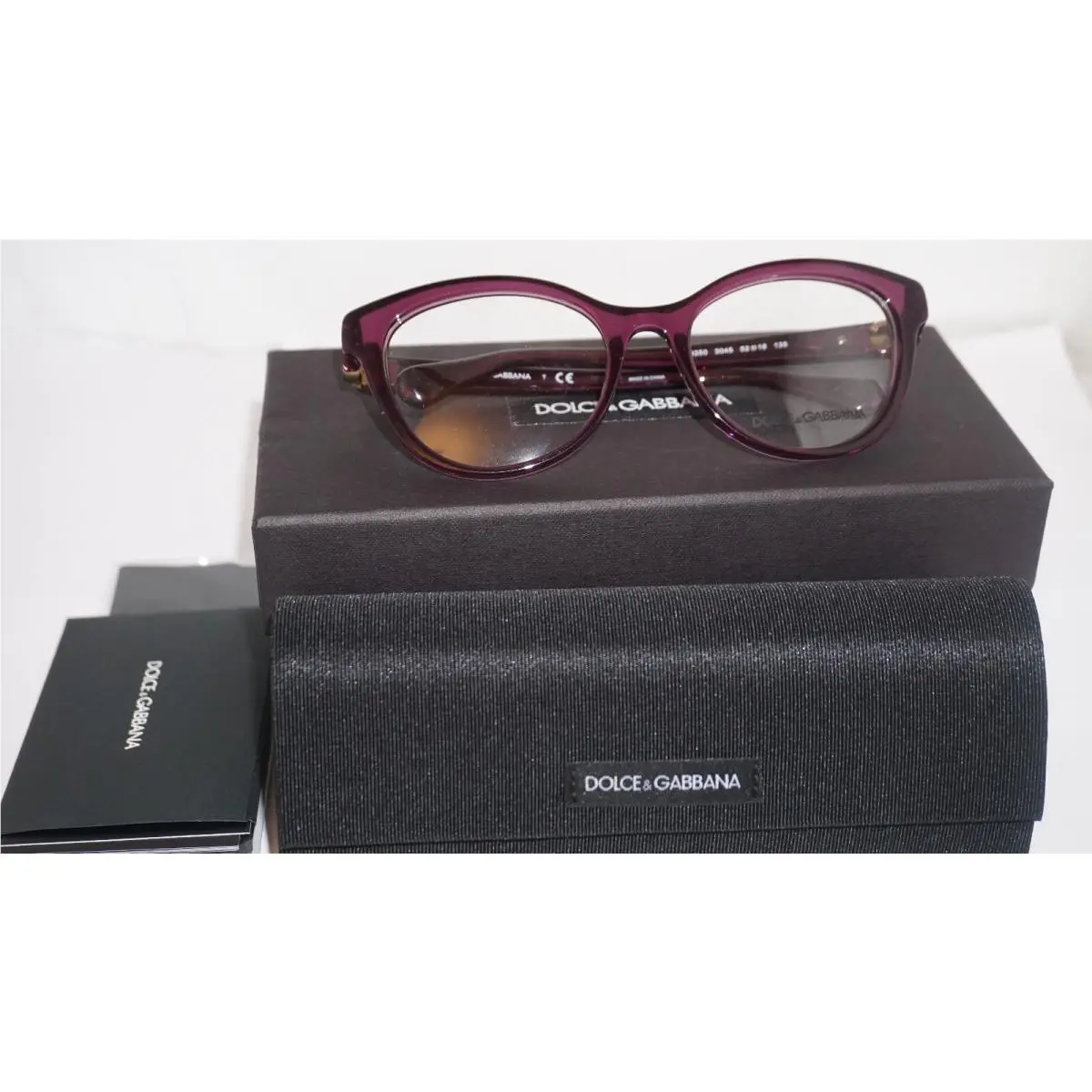 Dolce Gabbana Eyeglasses Purple DG3250 3045 52 18 135