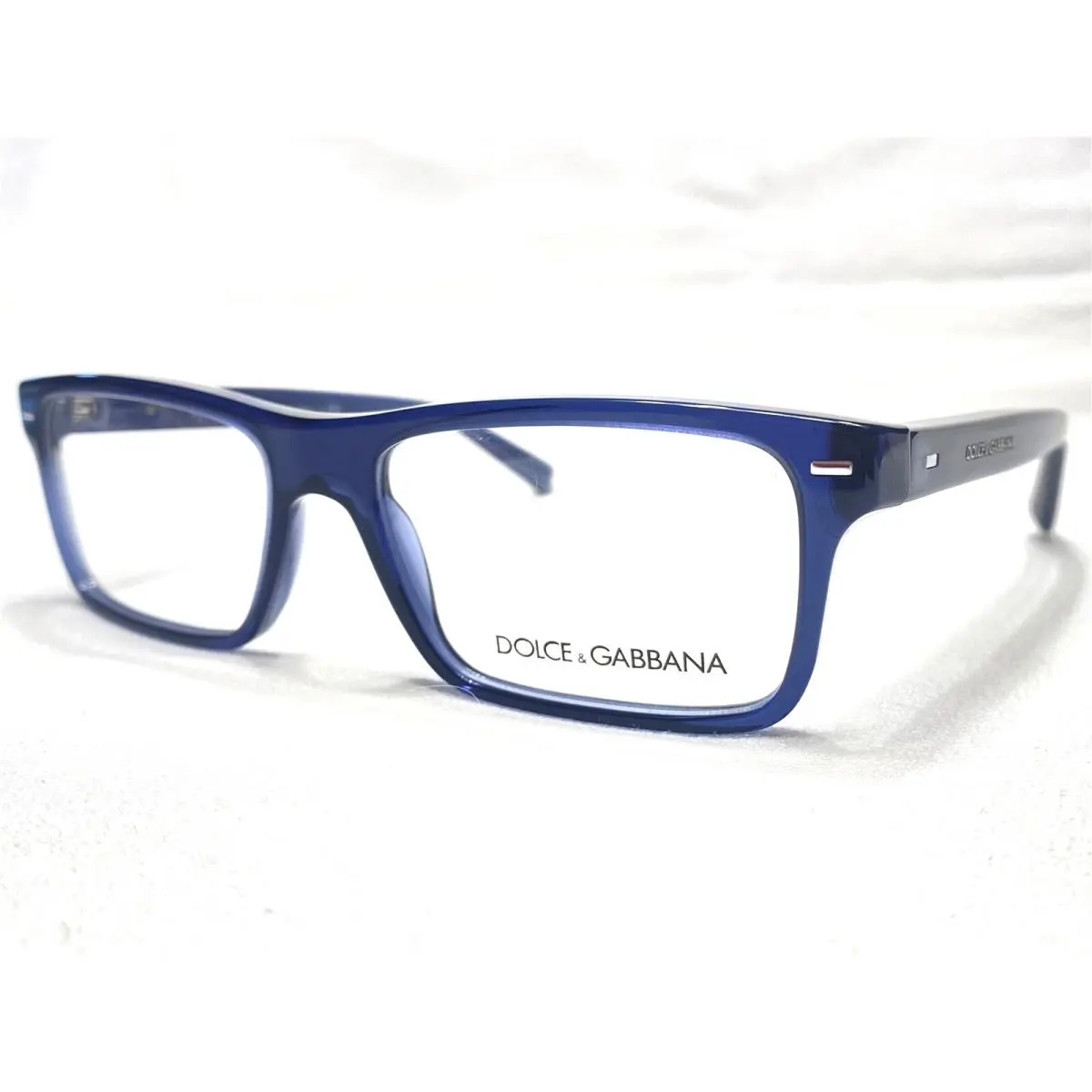 Dolce Gabbana Bond Street DG3196 1850 Mens Blue Eyeglasses Frames 53/16