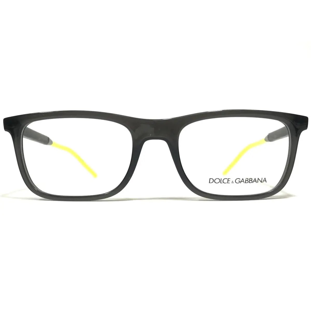 Dolce Gabbana Eyeglasses Frames DG5030 3160 Clear Gray Green Square 55-20-145