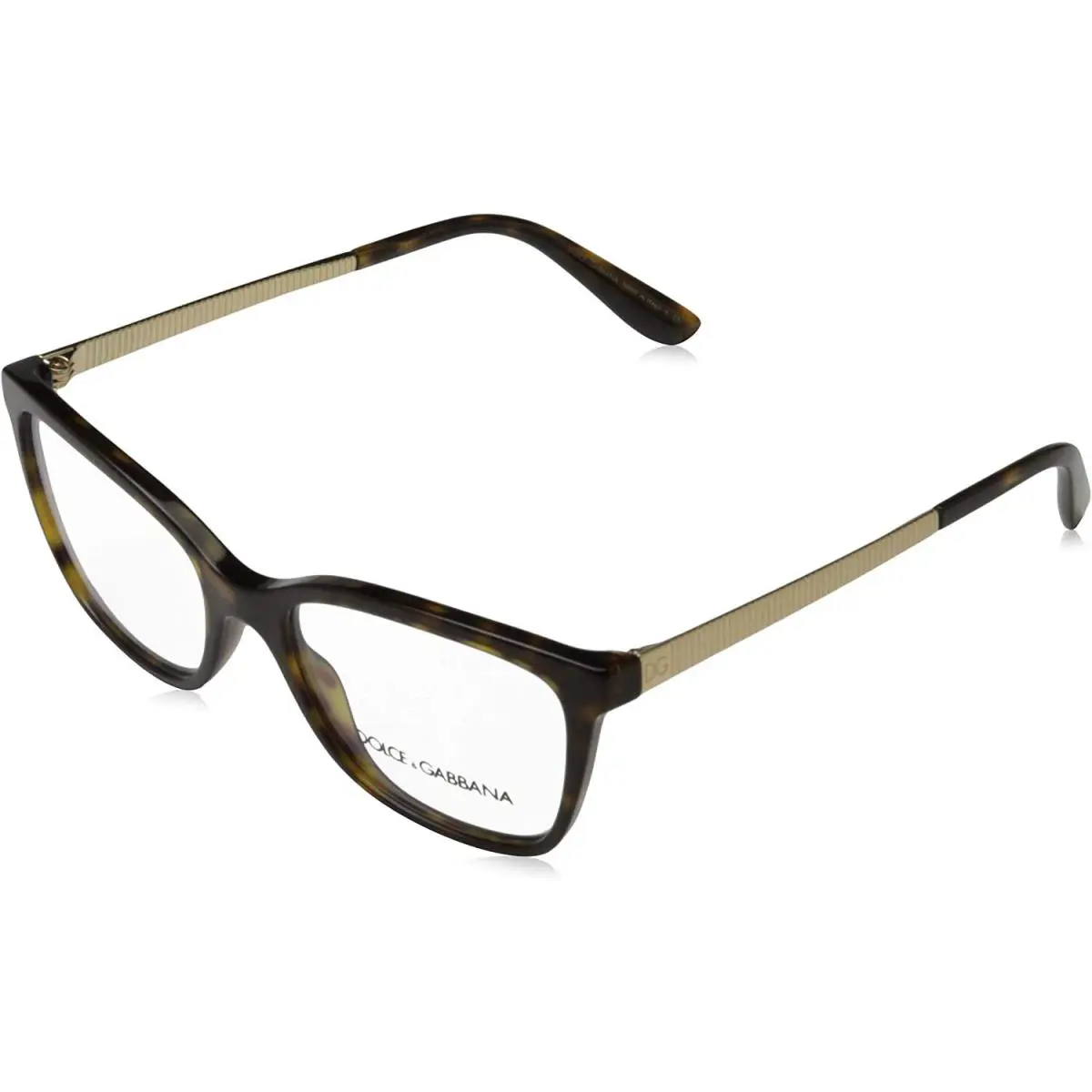 Dolce Gabbana Eyeglasses DG3317 502 54mm Havana / Demo Lens