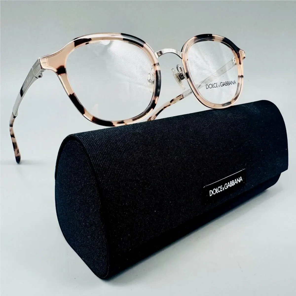 Dolce Gabbana DG1296 3548 Eyeglasses 48-22-140 Havana Unisex Frame