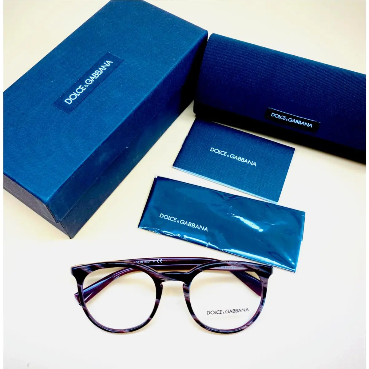 Dolce Gabbana DG3269 3093 Eyeglasses Frames 51-21-140 Unisex Italy