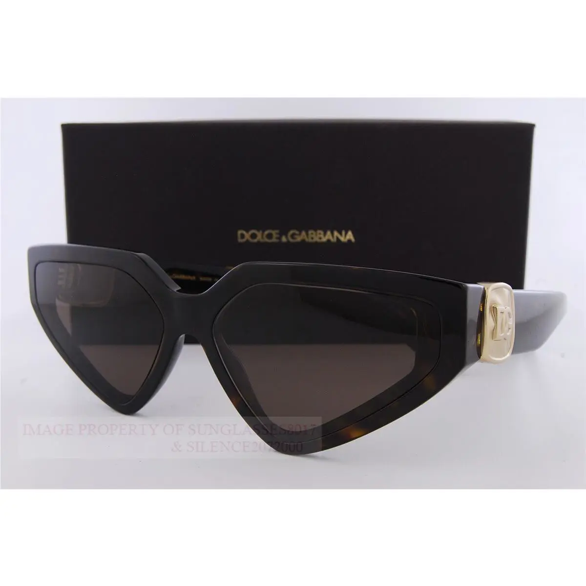 Dolce Gabbana Sunglasses DG 4469 502/73 Havana/dark Brown Women