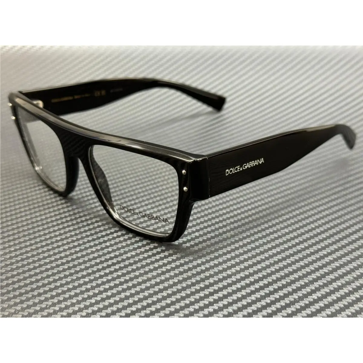 Dolce Gabbana DG3384 501 Black Men`s 54 mm Eyeglasses