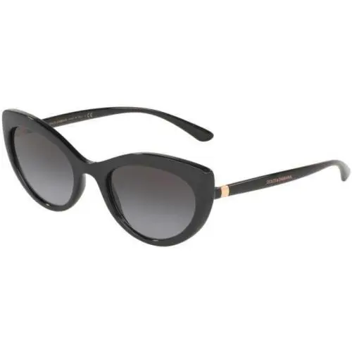 Dolce Gabbana Line DG 6124 Black/grey Shaded 501/8G Sunglasses